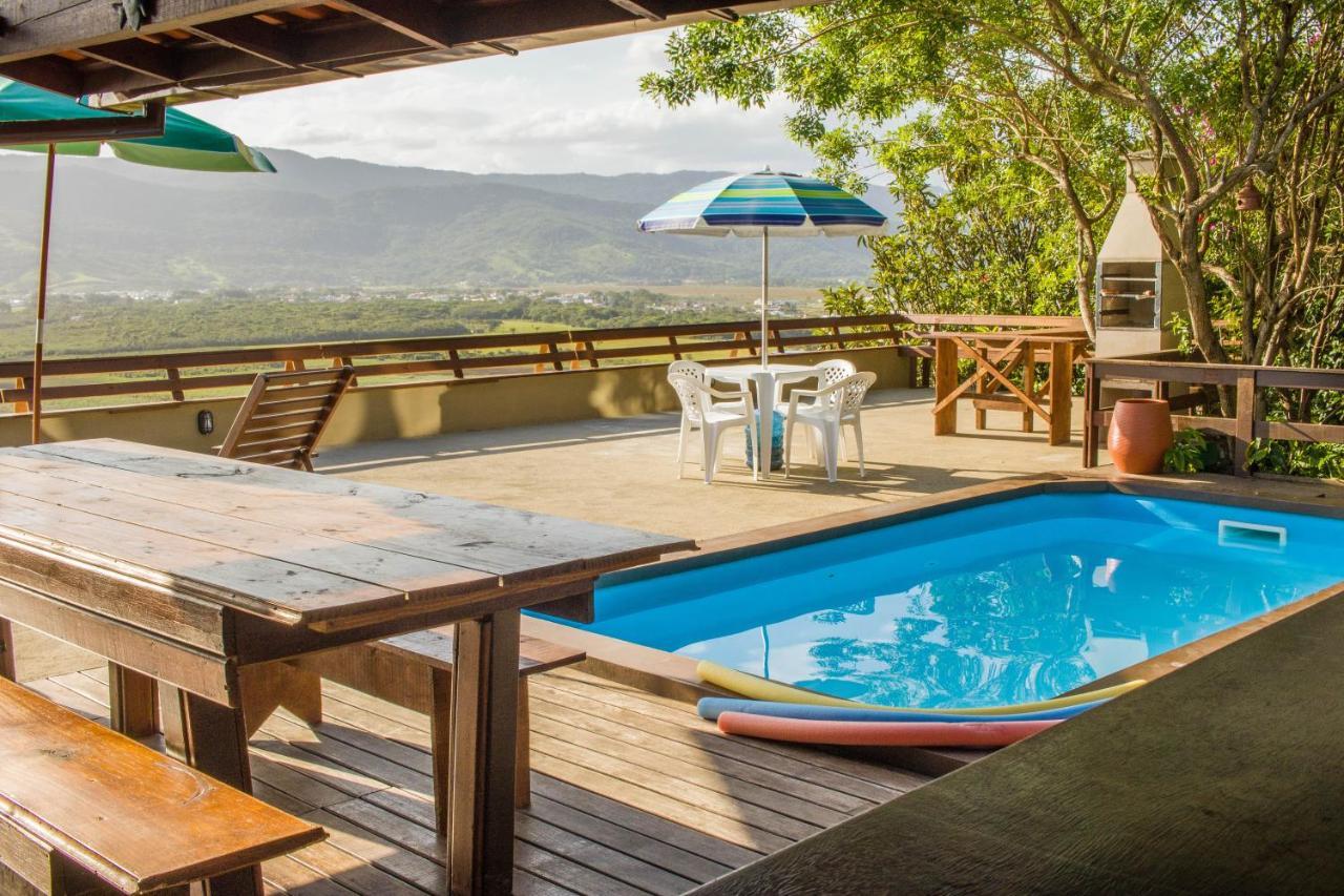Casa Com Piscina E Incrivel Vista Para Lagoa Garopaba Eksteriør bilde