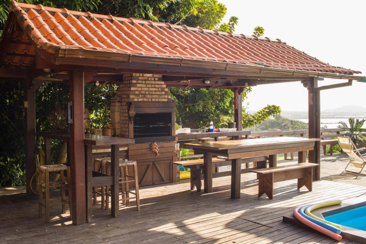 Casa Com Piscina E Incrivel Vista Para Lagoa Garopaba Eksteriør bilde